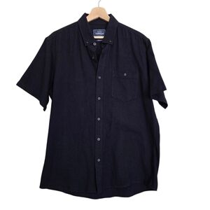 Topman Topshop | Houndstooth Button Down Short Sleeve Soft Shirt